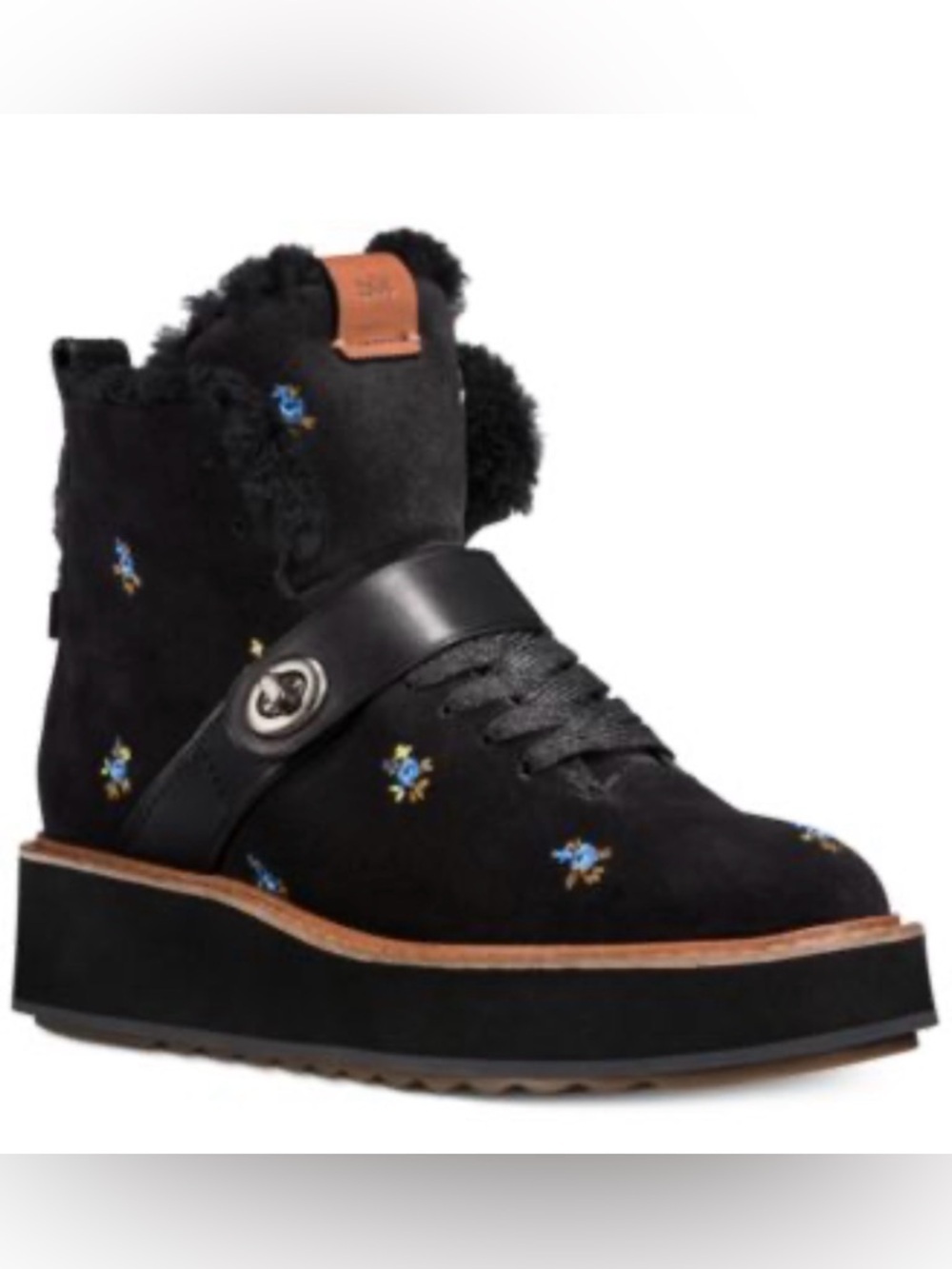 Coach City Hiker Boots Sz 6B- Black